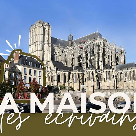 Chambres D'Hote - Maison Des Ecrivains - 50 M De La Cathedrale Et Place Des Jacobins Льо Ман Екстериор снимка